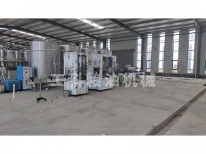 核桃油灌裝設備安裝現(xiàn)場